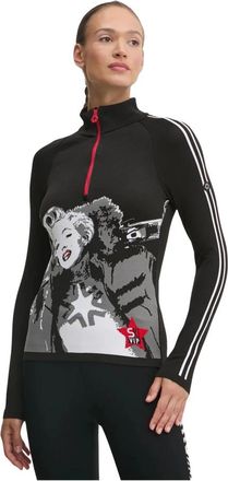 Newland Jalila Sweater - Dames - Sportshirts - Zwart - L - Fitness