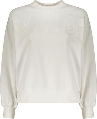 Moorer Katoenen sweater - Dames - Sweatshirts - Wit - XS - Katoen - Hoodies & sweatvesten