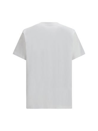 Moschino Laurel Crown Embroidered Logo T-Shirt - White