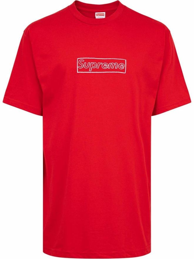 x KAWS Chalk Logo T-shirt - unisex - Cotton - S - Red