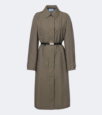 Prada Gabardina a cuadros