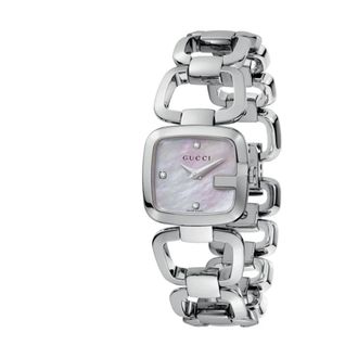 Gucci Accessoires, Dames, Grijs, ONE Size, G Collection Polshorloge