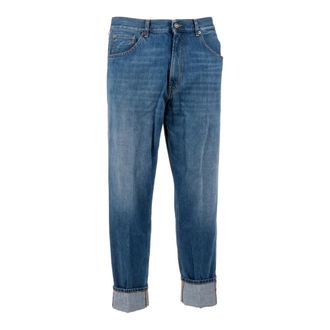 Dondup Loose-fit Jeans, male, Blue, Size: W33 Pantalone Paco