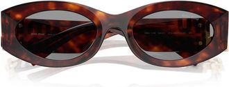 Miu Miu MU 11Ws Zonnebril - Dames - Zonnebrillen - Bruin - 54 MM - Accessoires