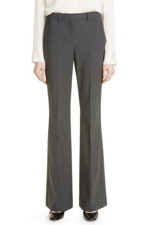 Theory Demitria 2 Stretch Good Wool Suit Pants in Charcoal at Nordstrom Rack, Size 14