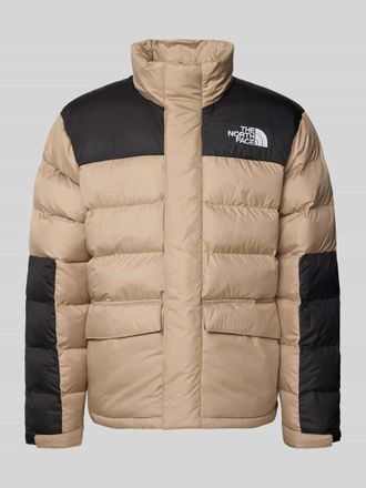 The North Face Steppjacke mit Label-Stitching Modell LIMBARA in Beige, Gr&ouml;&szlig;e XXL