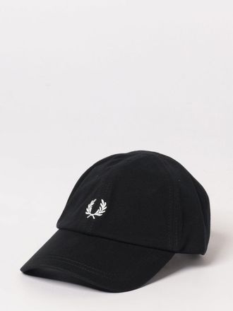 Fred Perry Cappello Fred Perry in twill di cotone con logo ricamato
