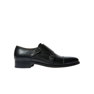 Scarosso Firenze Schoenen - Heren - Nette schoenen - Zwart - 40 1/2 EU - Leer - Schoenen