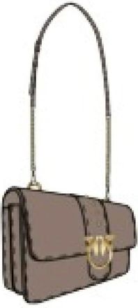 Pinko Mujer, Bolsos, Marr&oacute;n, Talla: ONE Size