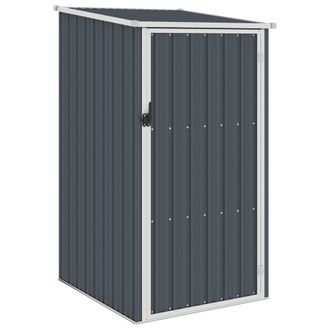 vidaXL Cobertizo De Jard&iacute;n Acero Galvanizado Antracita 87x98x159 Cm Vidaxl