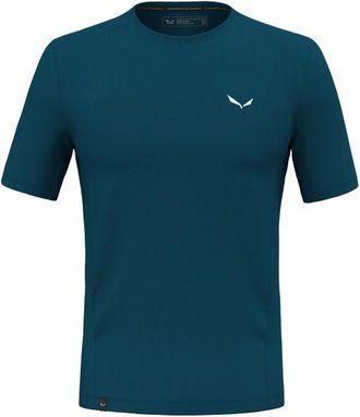 Salewa Puez Dry T-Shirt Funktionsshirt f&uuml;r Herren | blau