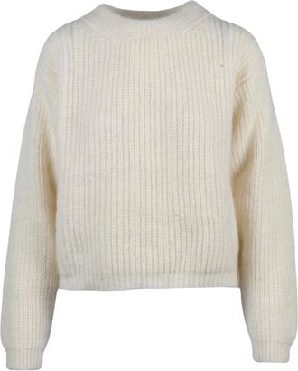 Jucca Truien & Vesten, Dames, Wit, L, Trui met ronde hals