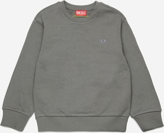 Diesel Boys Oval D Logo Sweatshirt in Grey - Size 12Y