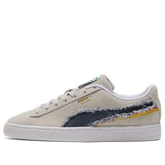 Puma Suede Triplex Denim - White Peacoat 383798-01