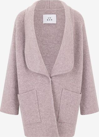 Lu Ren Oversize-Strickmantel aus Kaschmir Artis