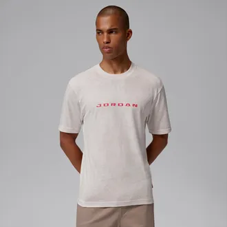 Nike Jordan Mens Jordan Brooklyn T-Shirt in Grey | IM9994-030