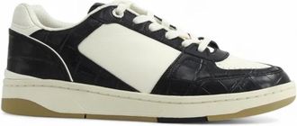 Michael Kors Sneaker - Heren - Sneakers - Zwart - 44 1/2 EU - Leer - Schoenen
