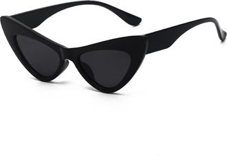 Generic Cat Eye Small Frame Driving Party Men and For Women Sunglasses (Color : H, Size : Medium)