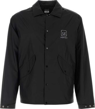 C.P. Company Mens Black Nylon Jacket - Size X-Large