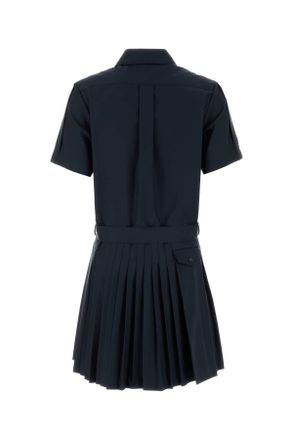 Loewe S359y09xkp Navyblue Exterior: Cotton Polyester Abiti Dress