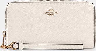 Coach Long Zip Around Wallet