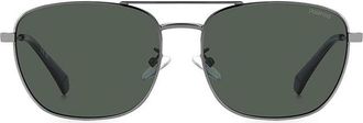Polaroid PLD 4172/G/S/X Asian Fit Polarized KJ1/UC Mens Sunglasses Silver Size 59