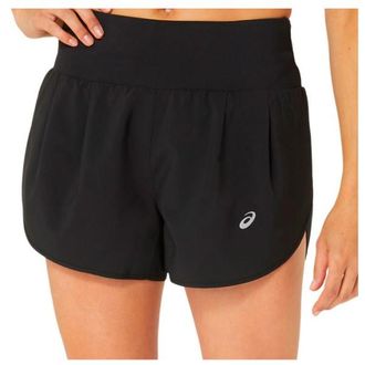 Asics Road 3,5 Short Laufshorts f&uuml;r Damen | schwarz
