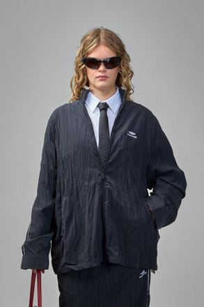 Balenciaga Pleated Tracksuit Jacket