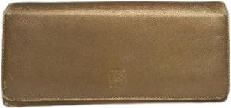 Loewe Pre-owned Wallets, female, Brown, Size: ONE SIZE Pre-owned Leather Wallet