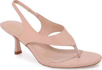 Berness Freddy Kitten Heel Thong Sandal in Beige at Nordstrom Rack, Size 5.5