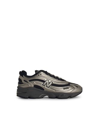 New Balance 1000 Silver Leather Blend Sneakers