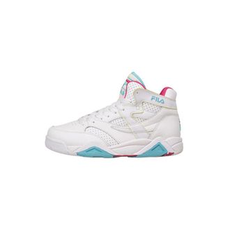 Fila White Leather Athletic Womens Sneakers