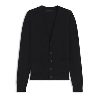 HUGO BOSS Cardigans, male, Blue, Size: L Cardigan