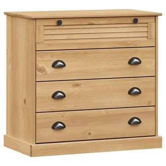 vidaXL C&oacute;moda Vigo Madera Maciza Pino 80x40x76 Cm Vidaxl