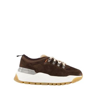 Santoni Sneakers, female, Brown, Size: 10 US Innova Trek