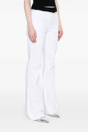 Givenchy Low-Waist Denim Jeans - White