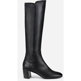 AGL Lynn High Heeled Nappa Boot in Black at Nordstrom, Size 36.5