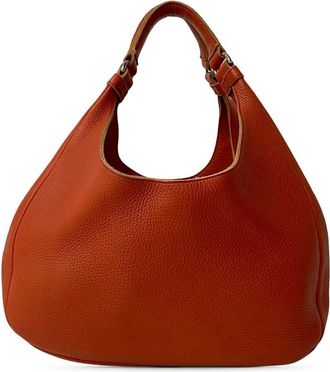 Bottega Veneta Pre-owned Bottega Veneta Medium Intrecciato Trimmed Nappa Campana Hobo MSG9JTXN2ZYAEGA1