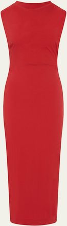 St.Agni Soft Sculptural Midi Dress