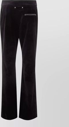 Golden Goose velvet flared pants star embellishments