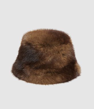 Apparis Chapeau Gilly Bucket Mink