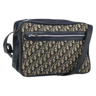 Dior Pre-owned Cross Body Bags, female, Multicolor, Size: ONE SIZE Pre-owned Vintage Trotter Shoulder Bag