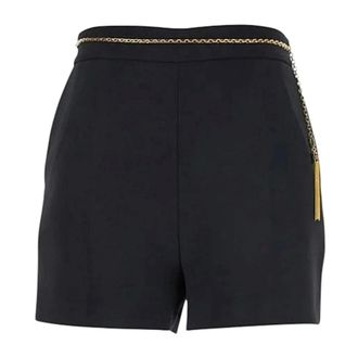 Elisabetta Franchi Short Shorts, female, Black, Size: XS Short Shorts