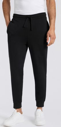 HUGO BOSS Sweathose HUGO Dayote, Herren, Gr. XXL, N-Gr, schwarz001, Sweatware, Obermaterial: 100% Baumwolle, unifarben, regular fit lang, Hosen Sweathose, Regul