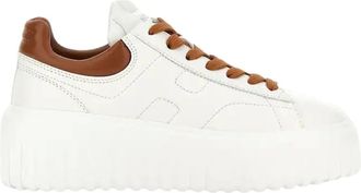 Hogan Sneakers, female, White, 3 1/2 UK, H-Stripes Trainers