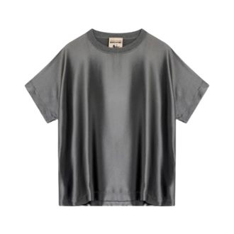 Semicouture Dames, Tops, Grijs, Maat: M