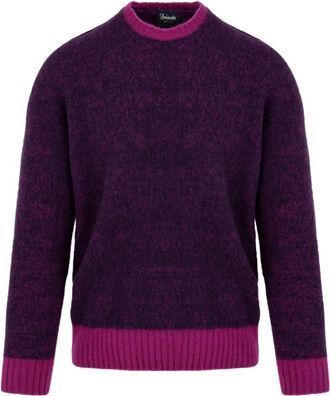 Drumohr Heren Truien - Heren - Ronde hals truien - Paars - 2XL - Truien & Vesten