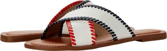 Jack Rogers Sloane X-Band White / Midnight / Red 124211SA05-124 Womens