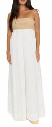 Show me your Mumu Dockside Maxi Dress In White