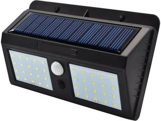 Trade Shop Trade Shop Traesio - Trade Shop - Faretto Luce 40 Led Pannello Solare Ricaricabile Sensore Di Movimento